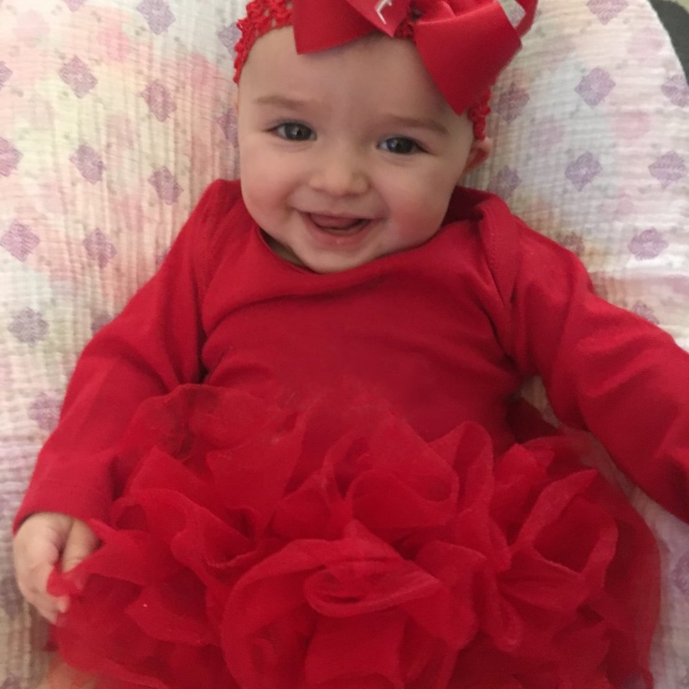 Red Sparkle Tutu for Baby